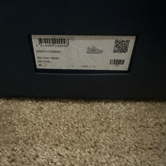 Men's 100% authentic Dior B22 Gray sneakers. Size 42 (U.S. 9) - Picture 7 of 9